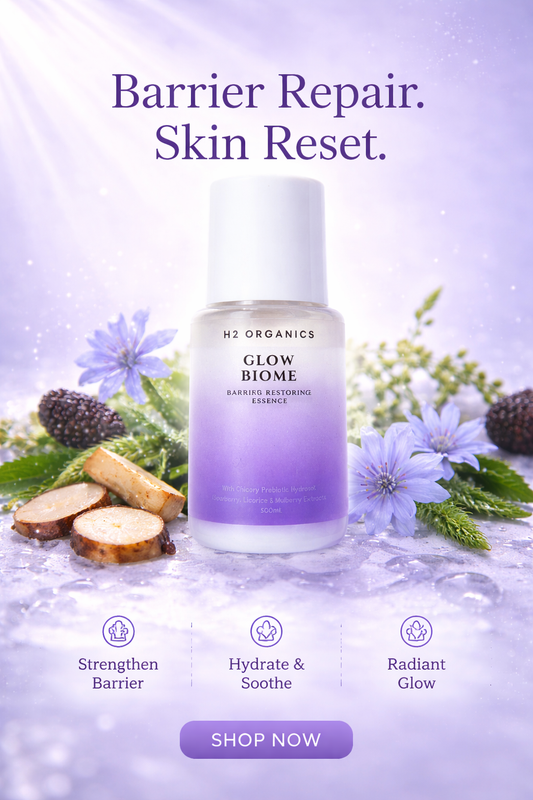 Glow Biome Barrier Repair Essence | Hydrating Prebiotic Skin Barrier Serum