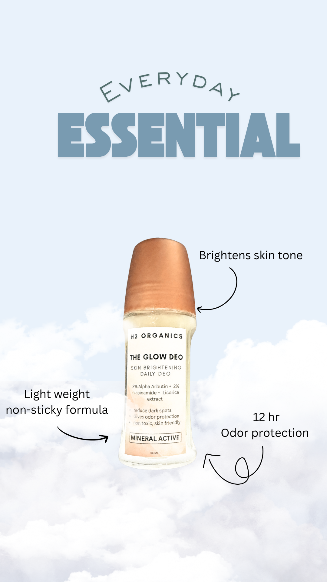 Brightening Deodorant - THE GLOW DUO