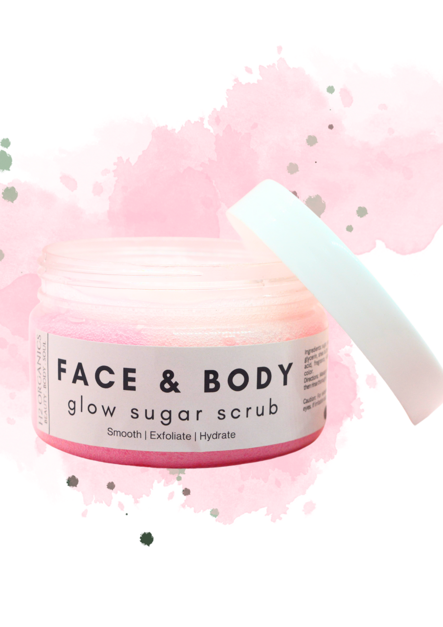 FACE&BODY glow sugar scrub
