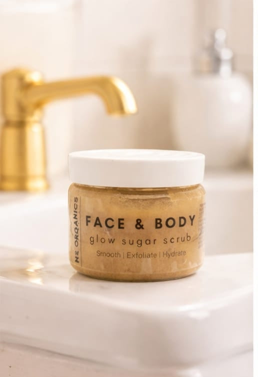 Mocha Fudge Face & Body Glow Sugar Scrub