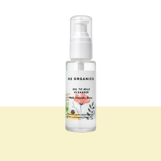 Oil to Milk Cleanser - h2 organics