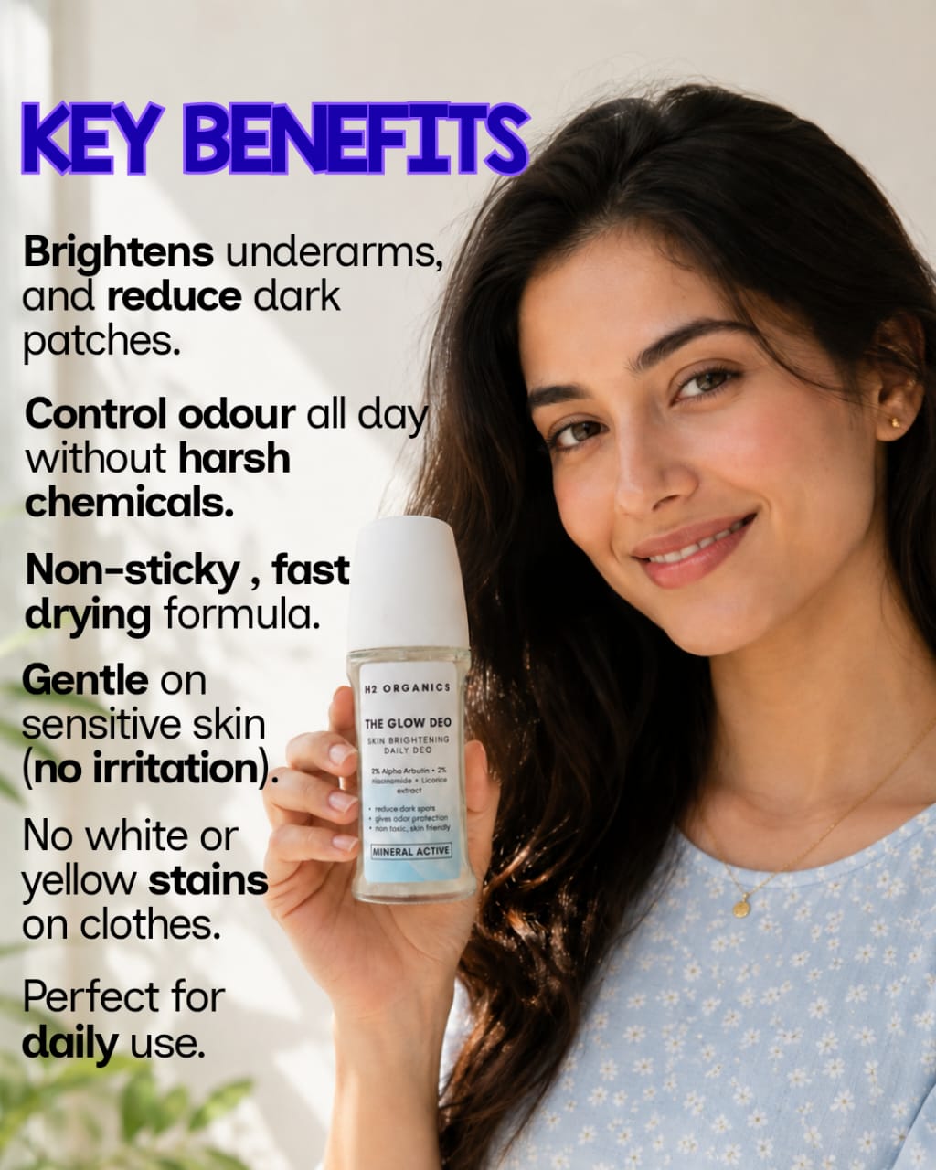 Brightening Deodorant - THE GLOW DUO