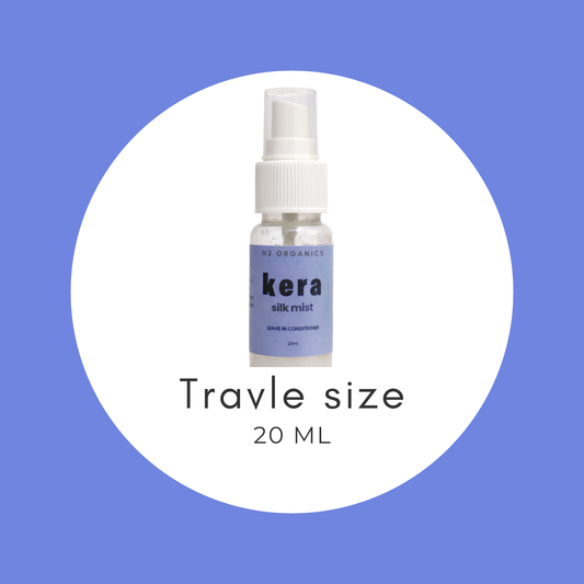 Kera Silk Mist Leave-In Conditioner – Travel Size 20ml| H2Organics