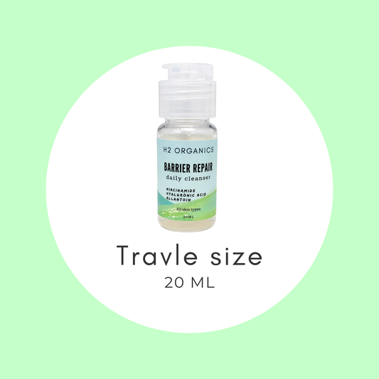 Barrier Repair Cleanser| Travel Size 20ml | H2Organics