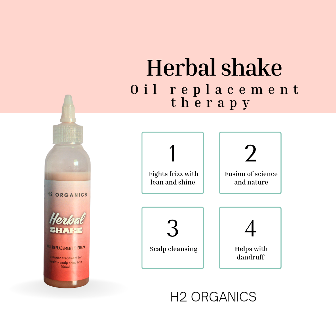 Oil replacement therapy// Herbal shake